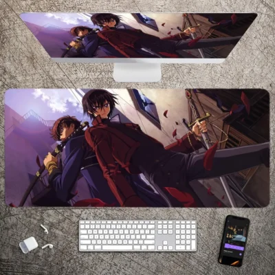 Anime Code Geass Mousepad Large Gaming Mouse Pad LockEdge Thickened Computer Keyboard Table Desk Mat 7 - Code Geass Store