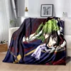 CODE GEASS C C Lelouch Anime Printed Blanket Home Bedroom Living Room Sofa Rest Thin Sleeping 14 - Code Geass Store