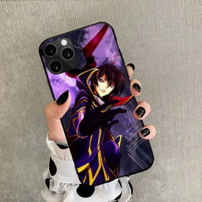 Code Geass Anime Phone Case For iPhone 11 12 13 14 Mini 6 7 8 plus 1 - Code Geass Store