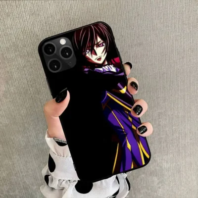 Code Geass Anime Phone Case For iPhone 11 12 13 14 Mini 6 7 8 plus 3 - Code Geass Store