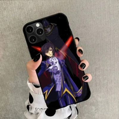 Code Geass Anime Phone Case For iPhone 11 12 13 14 Mini 6 7 8 plus 5 - Code Geass Store