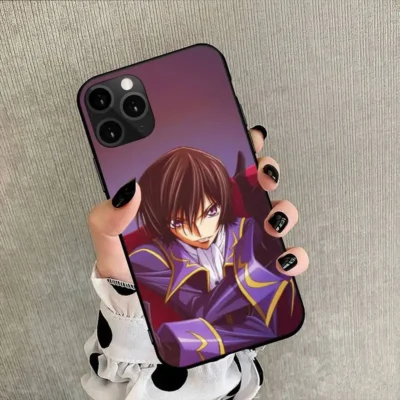 Code Geass Anime Phone Case For iPhone 11 12 13 14 Mini 6 7 8 plus 8 - Code Geass Store