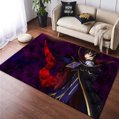 Code Geass C C Lelouch Anime Printed cartoon Floor Mats Carpets for Bedroom Living Room Home 6 - Code Geass Store