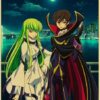 Code Geass Lelouch of The Rebellion Poster HD Print Painting Japanese Anime Kraft Paper Art Wall 21 - Code Geass Store