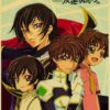 Code Geass Lelouch of The Rebellion Poster HD Print Painting Japanese Anime Kraft Paper Art Wall 6 - Code Geass Store