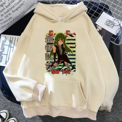 Code Geass hoodies men Fleece sweat y2k anime streetwear sweatshirts man japanese sweater 4 - Code Geass Store