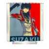 code geass retro art suzaku anime art transparent - Code Geass Store