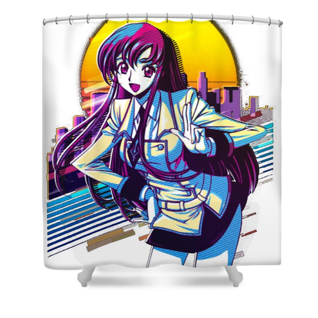 code geass shirley fenette retro art anime anime art transparent - Code Geass Store