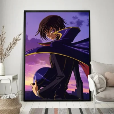 Code Geass Lelouch Wall Art