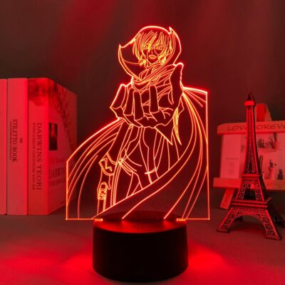 New Arrival Code Geass Lelouch Lamperouge 3D Lamp